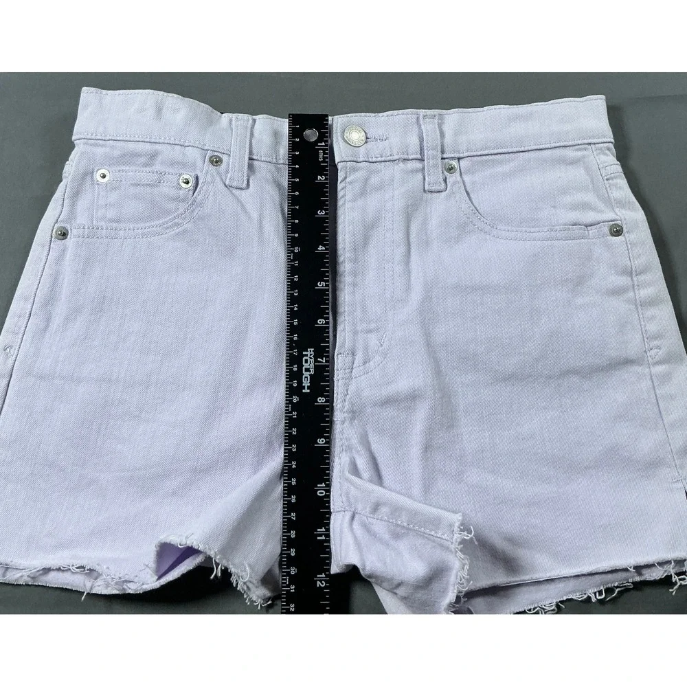 Gap Denim Womens High Rise 3 Inch Short Lavender Purple Stretch Size 29 NWT